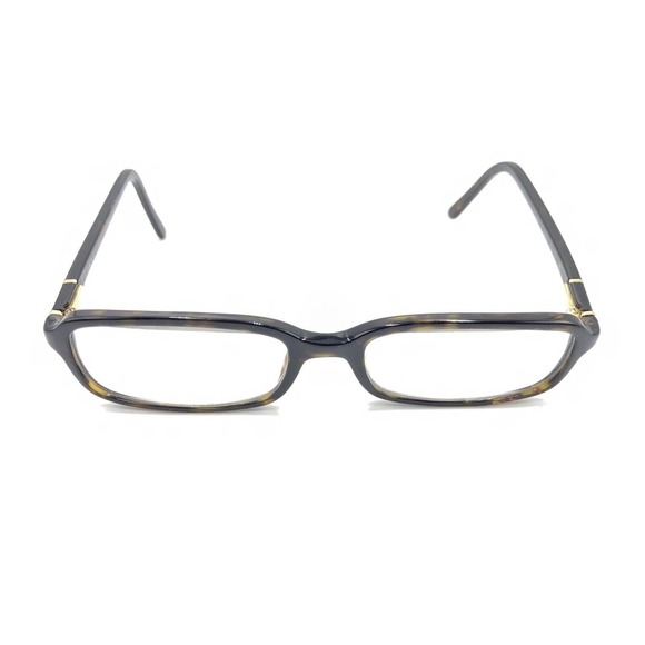 PRADA VPR11G 2AU-1O1 Brown Tortoise Rectangle Eyeglasses Frames 52-17 135 Italy - Picture 2 of 12